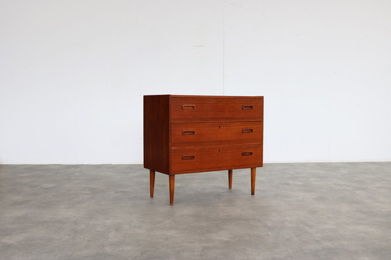 Image 1 of Vintage teak ladenkast