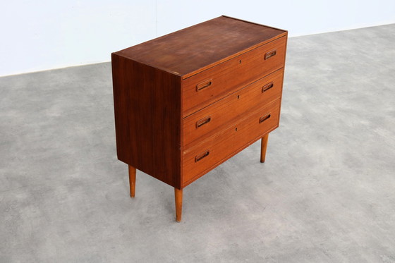 Image 1 of Vintage teak ladenkast