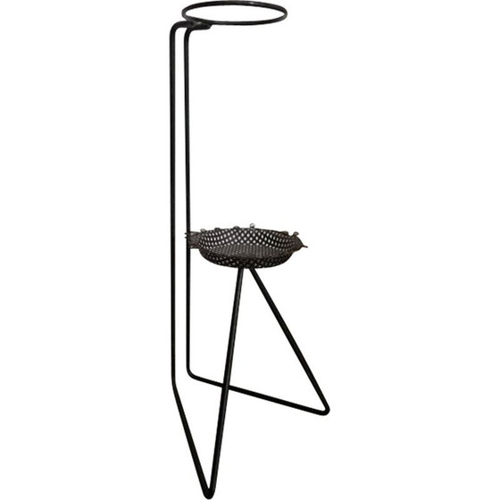 Image 1 of Vintage metalen asbakhouder door Mathieu Matégot