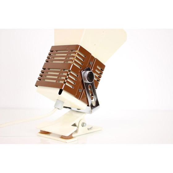 Image 1 of Vintage verstelbare tafellamp in metaal en chroom, Tsjechoslowakije 1970