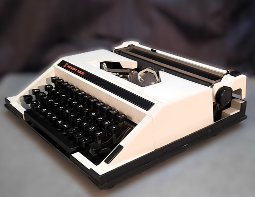 Vintage Werkende Rover 1000 Typemachine 