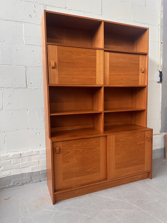 Image 1 of Vintage highboard kast teak 