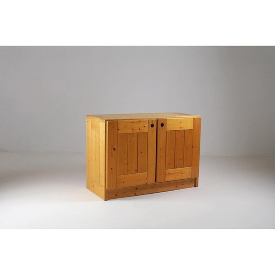 Image 1 of Vintage grenen dressoir, Charlotte Perriand selectie voor Les Arcs, Frankrijk 1960