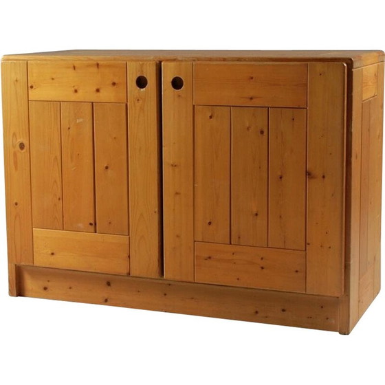 Image 1 of Vintage grenen dressoir, Charlotte Perriand selectie voor Les Arcs, Frankrijk 1960