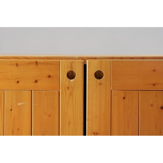 Image 1 of Vintage grenen dressoir, Charlotte Perriand selectie voor Les Arcs, Frankrijk 1960
