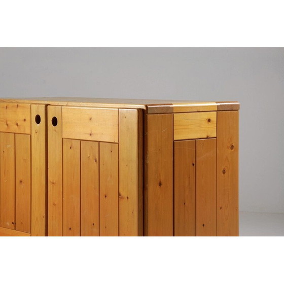 Image 1 of Vintage grenen dressoir, Charlotte Perriand selectie voor Les Arcs, Frankrijk 1960
