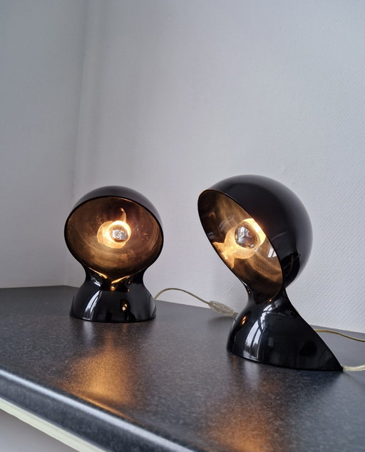 2X Tafellamp Artemide Dalù - Vico Magistretti 1960S