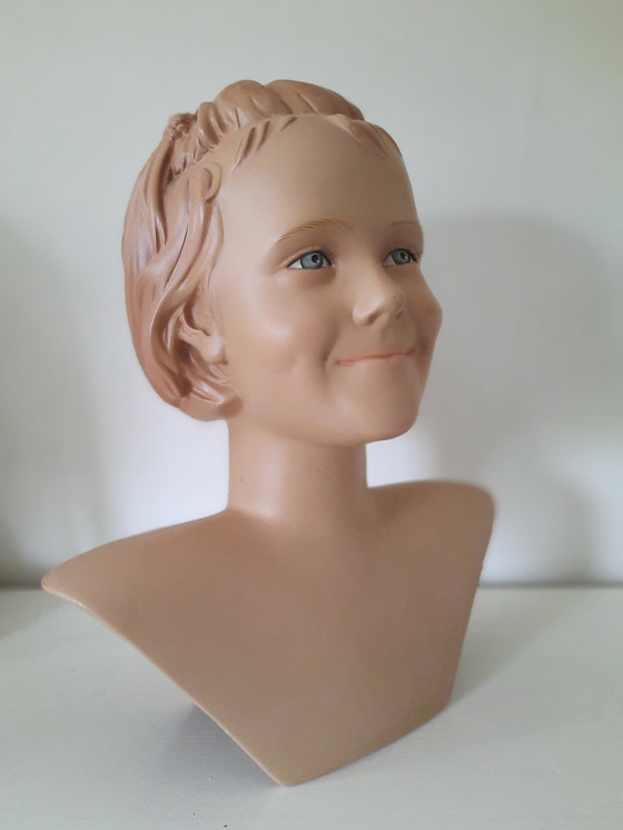 Image 1 of Decoratieve Vintage Buste /Display Hoofd - Bonami