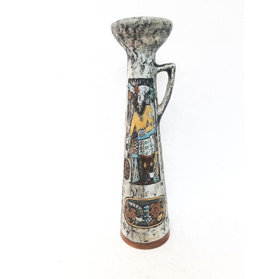 Image 1 of Vintage soliflore in keramiek van Aldo Londi, Italië 1950