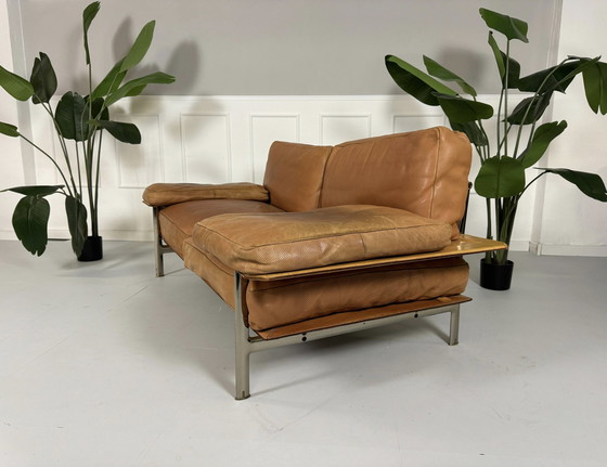 Image 1 of B&B Italia Diesis Designer Merk Sofa Leder Bruin Klassiek