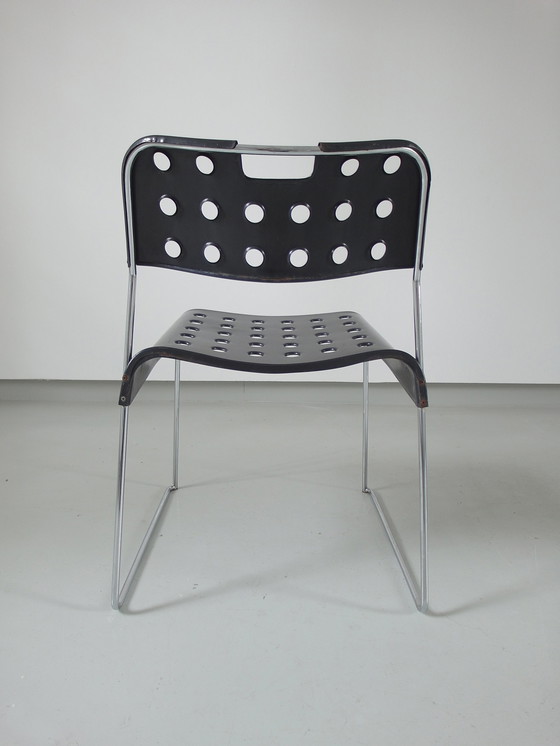 Image 1 of Rodney Kinsman OMSTAK stoelen voor Bieffeplast Italië 1970