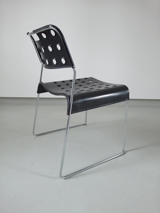 Image 1 of Rodney Kinsman OMSTAK stoelen voor Bieffeplast Italië 1970