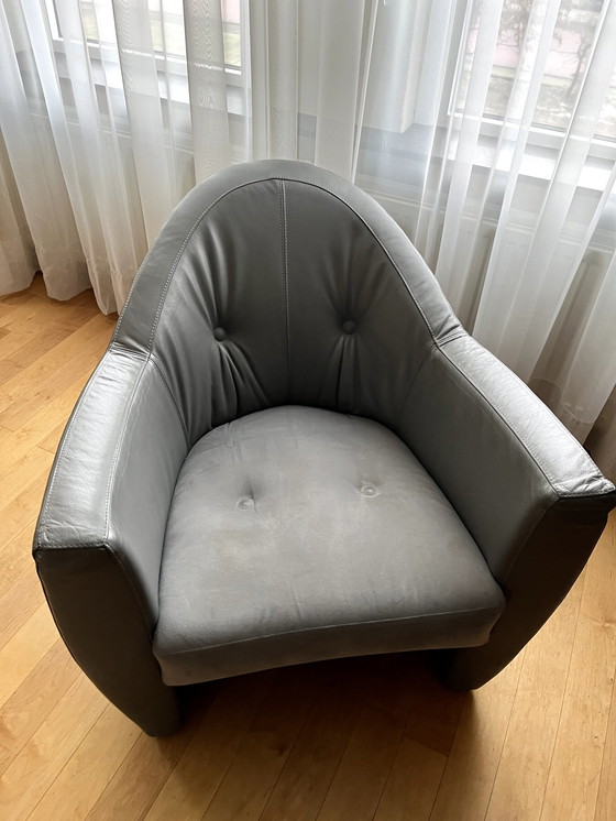 Image 1 of 2x Leolux Carabas fauteuils