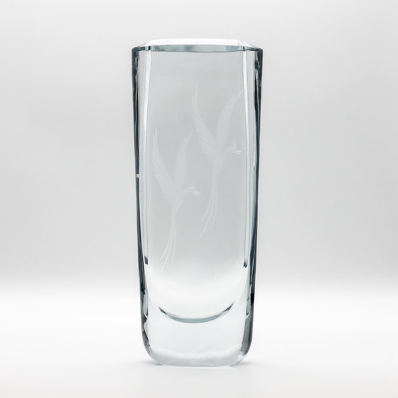 Image 1 of Strombergshyttan Vintage Glazen Vaas