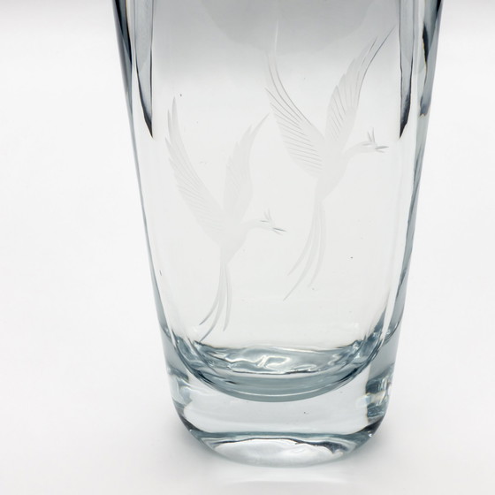 Image 1 of Strombergshyttan Vintage Glazen Vaas