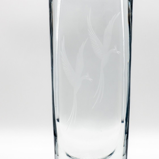 Image 1 of Strombergshyttan Vintage Glazen Vaas