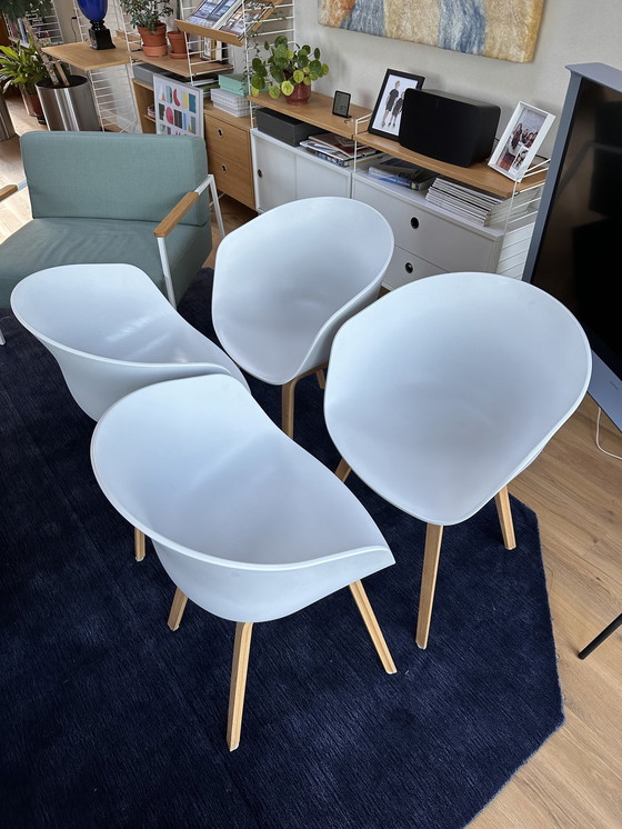 Image 1 of 4x Hay About A Chair Aac 22 Eetkamerstoelen Set Van 4