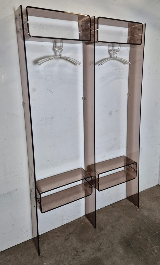 Image 1 of Space Age Plexiglas Garderobe