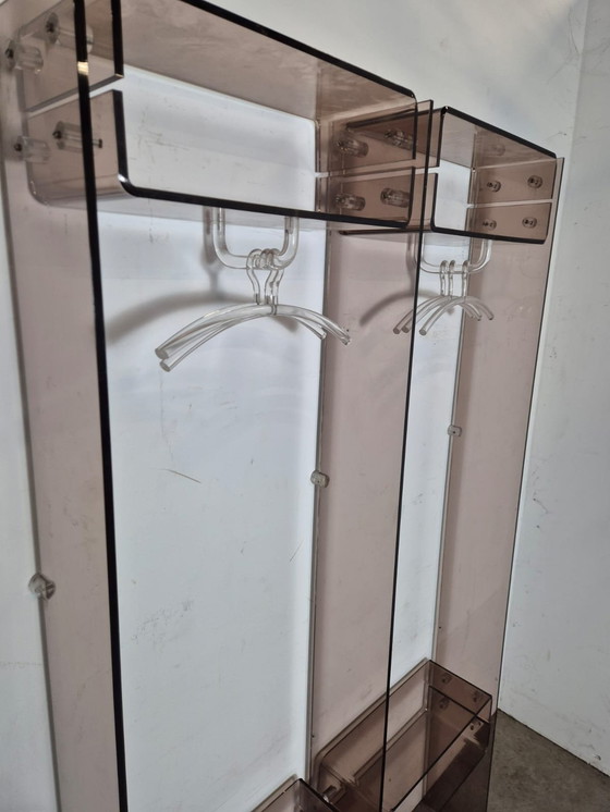 Image 1 of Space Age Plexiglas Garderobe