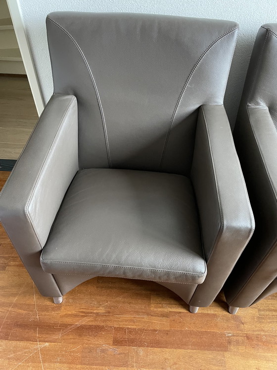 Image 1 of 2x Leolux Dolcinea fauteuils