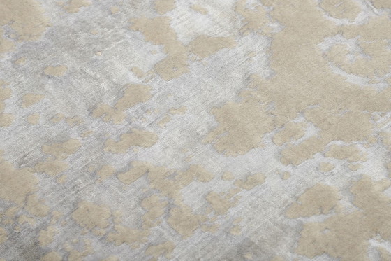 Image 1 of Designer Modern Tapijt Viscose Met Zijdeglans Kunstwerk Stuk 339 X 254 Cm