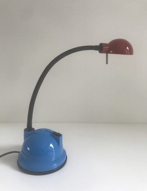 Vintage Memphis Stijl Bureaulamp "Nfk"