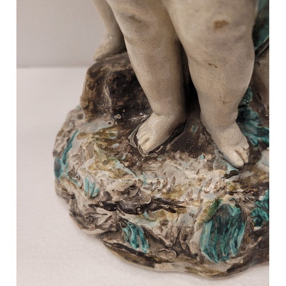 Image 1 of Vintage "Putti" pot, Frankrijk 1900