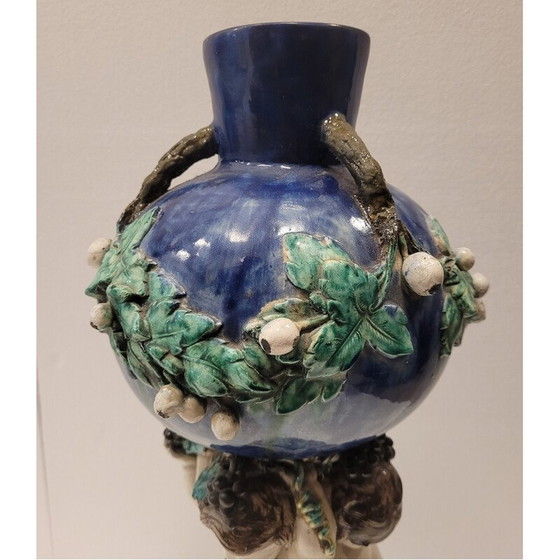 Image 1 of Vintage "Putti" pot, Frankrijk 1900