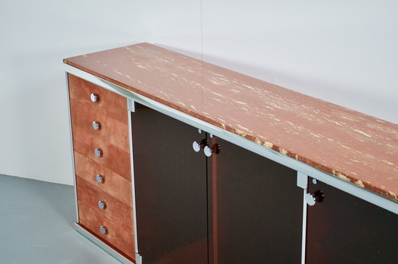 Image 1 of Enfilade Door Guido Faleschini Années 70 Mariani Italia Éditeur