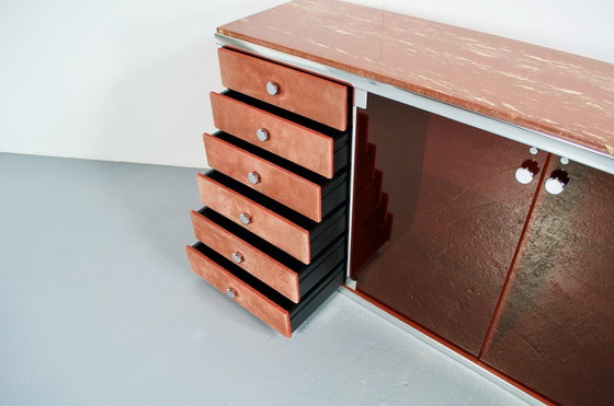 Image 1 of Enfilade Door Guido Faleschini Années 70 Mariani Italia Éditeur