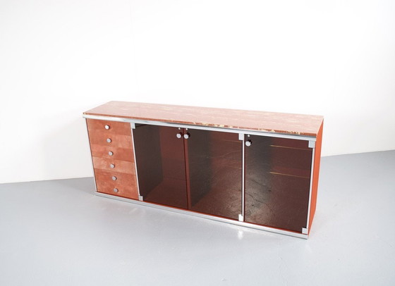 Image 1 of Enfilade Door Guido Faleschini Années 70 Mariani Italia Éditeur