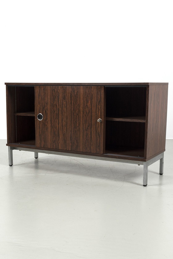 Image 1 of Vintage dressoir met chromen details