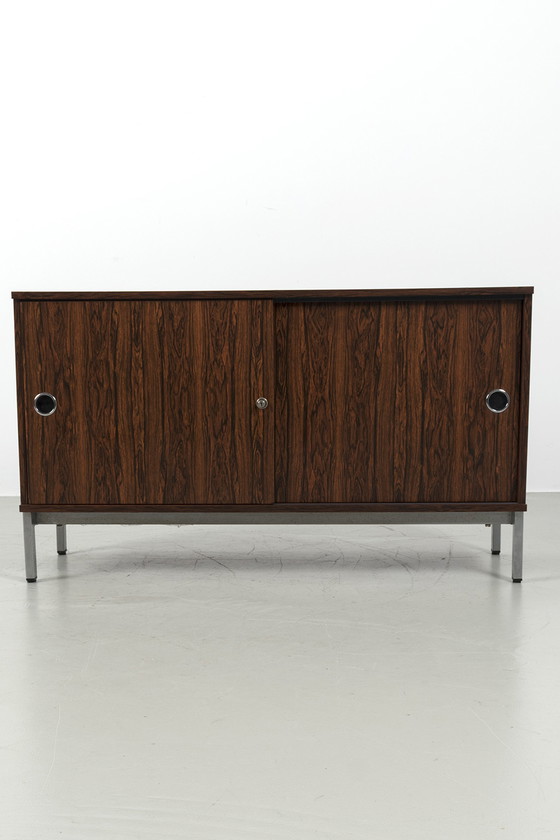 Image 1 of Vintage dressoir met chromen details