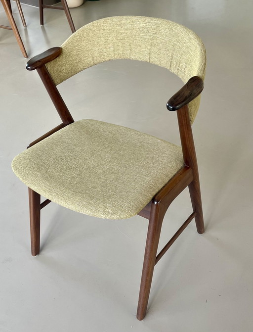 6x Kai Kristiansen Model 32 eetkamerstoelen