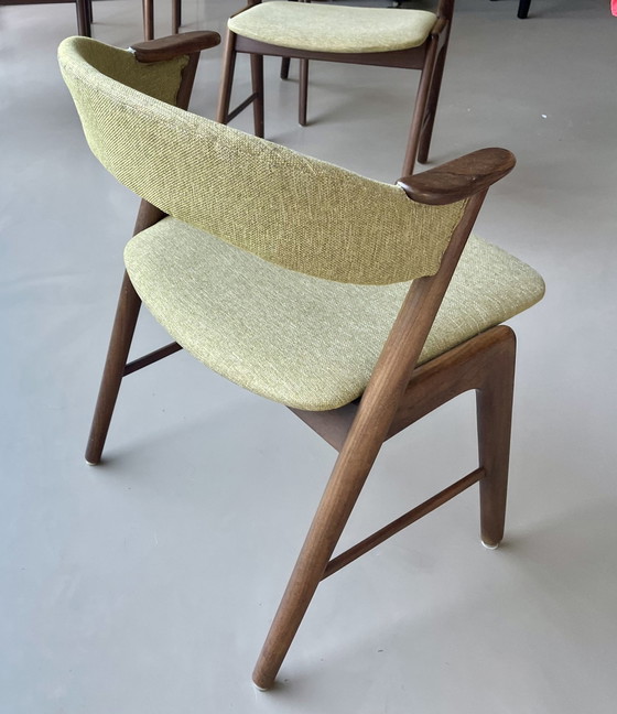 Image 1 of 6x Kai Kristiansen Model 32 eetkamerstoelen