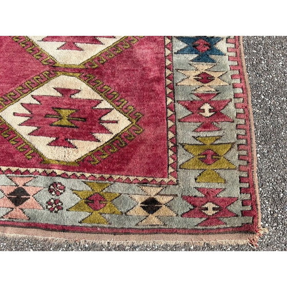Image 1 of Vintage roze Perzisch tapijt, 1970