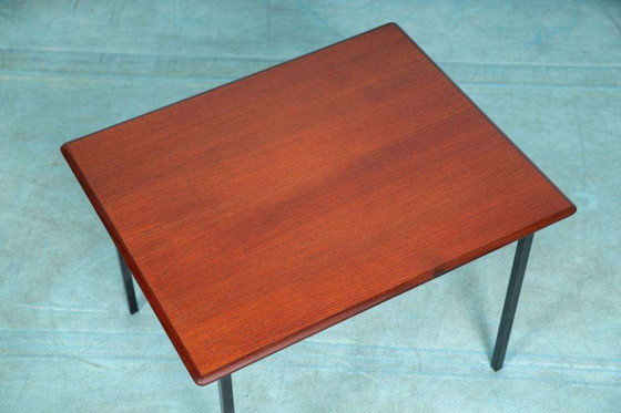 Image 1 of Vintage design bijzettafel teak, Japandi sidetable sixties