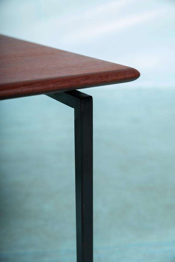 Image 1 of Vintage design bijzettafel teak, Japandi sidetable sixties