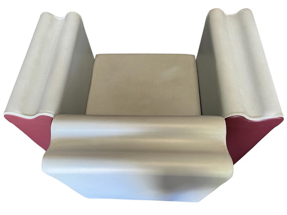 Image 1 of Bank En 2 Fauteuils “M” Van Moroso, Ross Lovegrove 