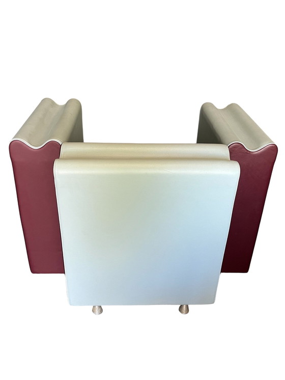 Image 1 of Bank En 2 Fauteuils “M” Van Moroso, Ross Lovegrove 