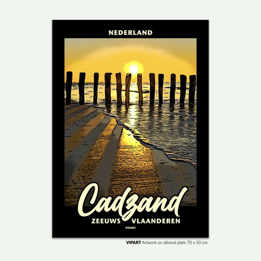 Vipart | Ondergaande Zon In Cadzand