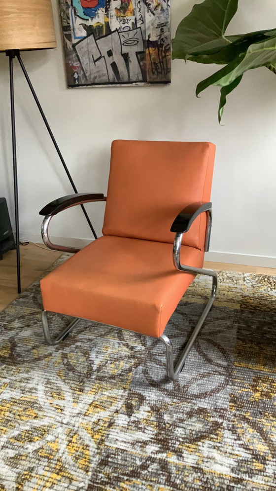 Image 1 of 2 vintage retro Lounche stoelen