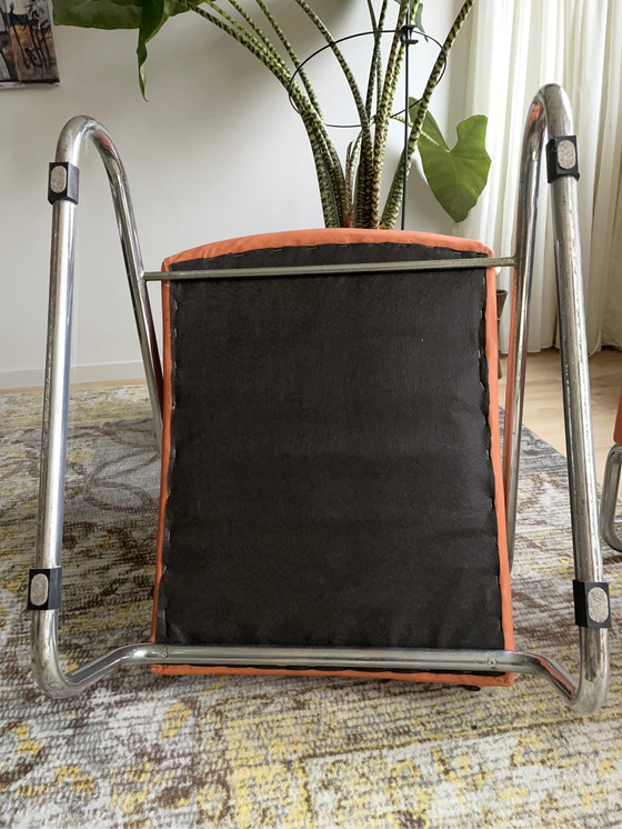 Image 1 of 2 vintage retro Lounche stoelen