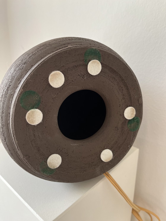 Image 1 of Deense studio keramische tafellamp, groot, vintage
