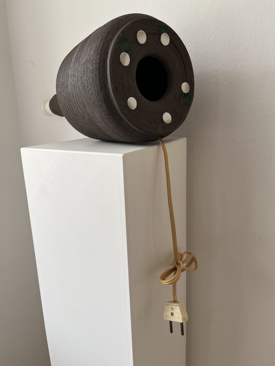 Image 1 of Deense studio keramische tafellamp, groot, vintage