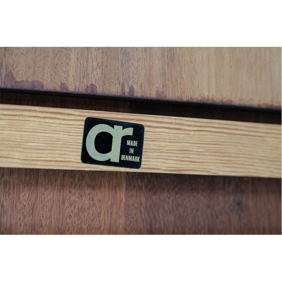 Image 1 of Vintage Deense eettafel met verlengstukken in rozenhout, jaren 1960