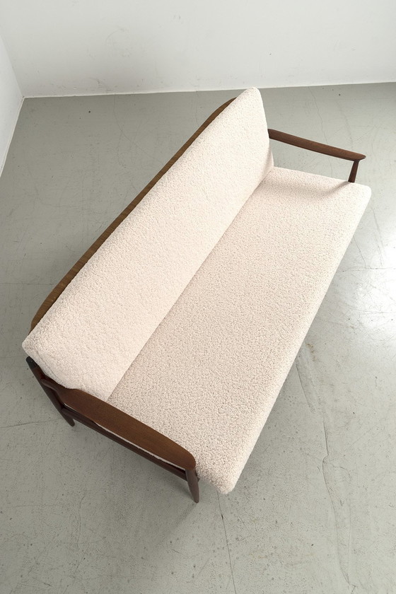 Image 1 of Carl Straub Goldfeder 3 Zitter Refurbished Met Teddy Stof 67381