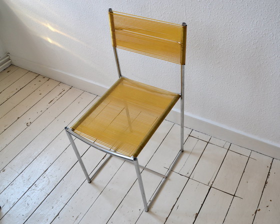 Image 1 of 2X Vintage Alias Spaghettistoelen, 1980 Giandomenico Belotti