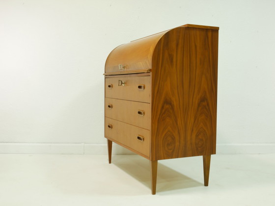 Image 1 of Vintage ladekast, bureau, secretaire, jaren 70, Duitsland