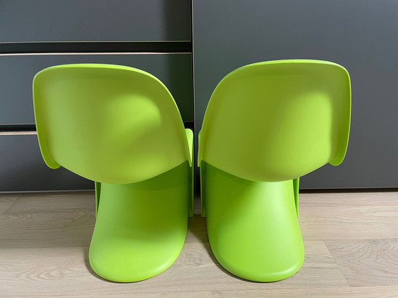 Image 1 of 2x Vitra Verner Panton Junior kinderstoel